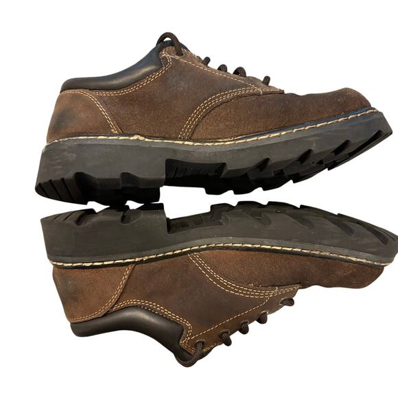 Y2K, vintage Skecher’s suede chunky oxfords, size 9.50 - Picture 9 of 10